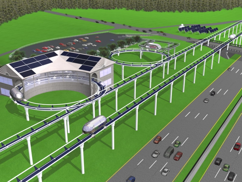 Illustration for article titled Lyle Lanley Sells Futuristic Rail System to Ann Arbor, Detroit